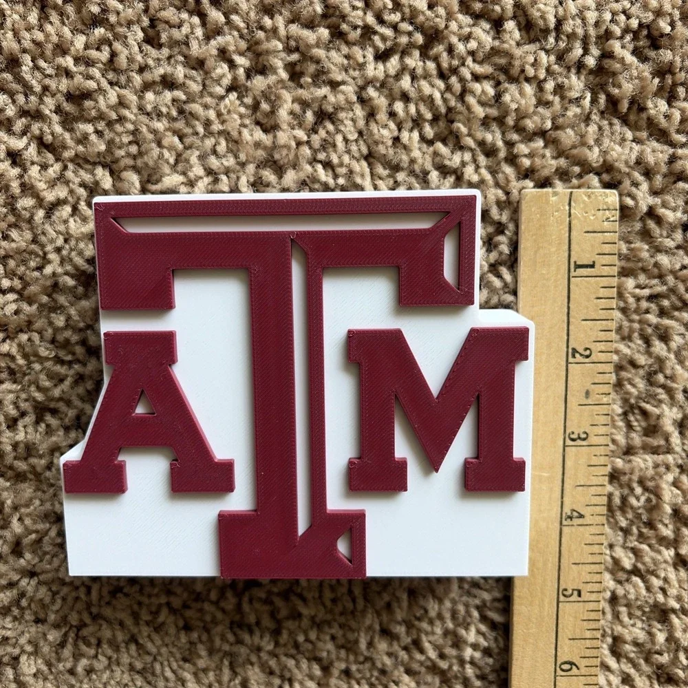Texas A&M Aggies Tier Tray Sports Graduation Signing Day Table Desk Party Decor